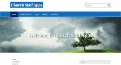 Desktop Screenshot of churchstaffapps.com