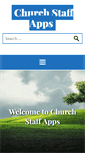 Mobile Screenshot of churchstaffapps.com